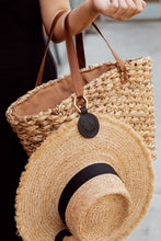 Load image into Gallery viewer, Round Hat Holder - TOPTOTE x LOC - Beige
